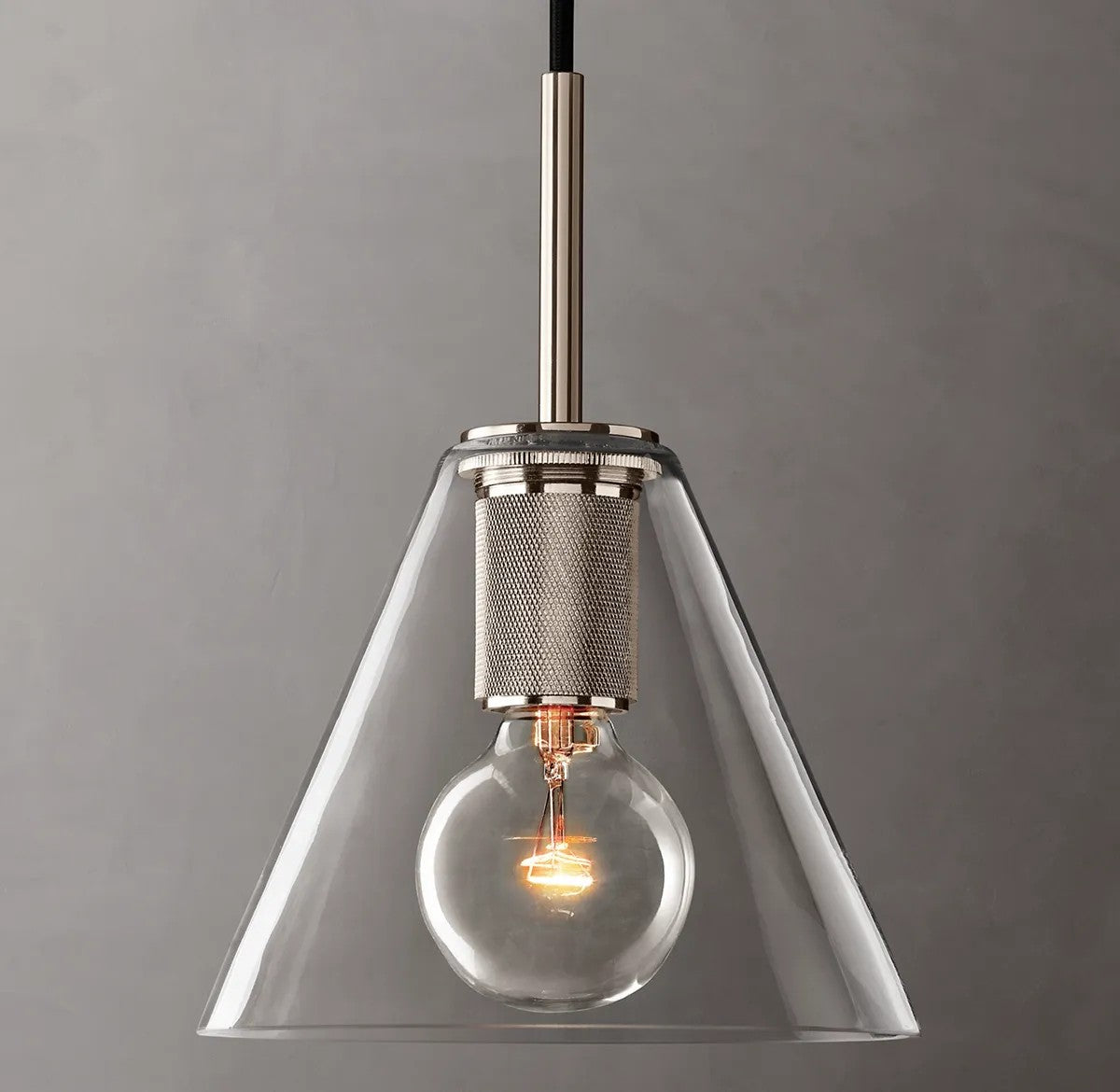Utilitarian Funnel Shade Pendant