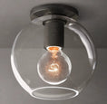 Load image into Gallery viewer, Utilitarian Globe Shade Flushmount
