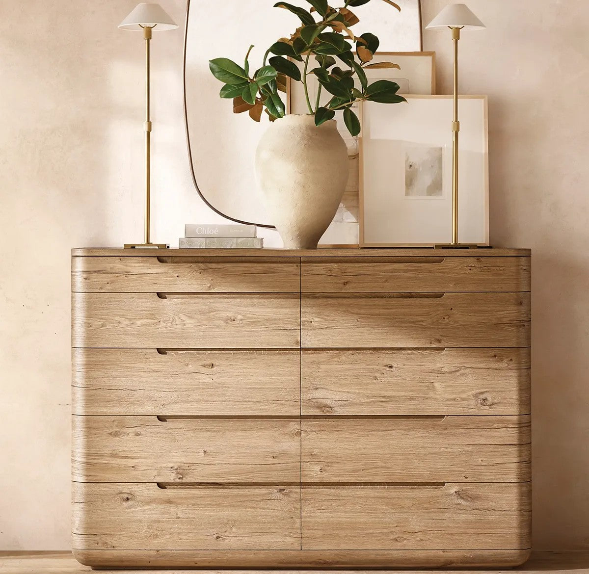 Utilitarian Linen Shade Table Lamp