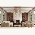 Load image into Gallery viewer, Raindrop Round Chandelier 18''
