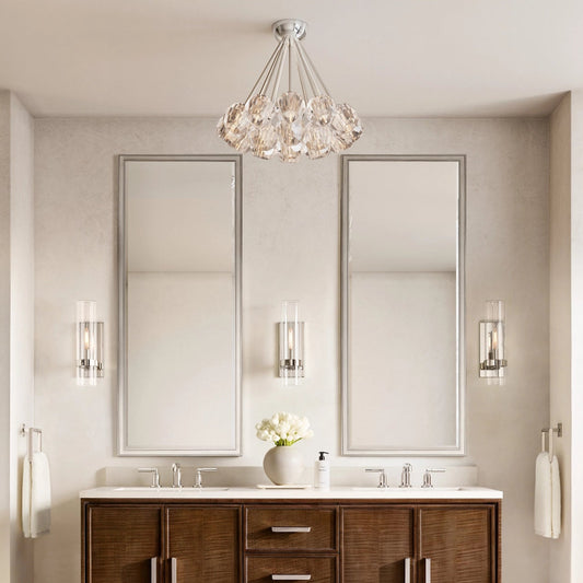 Crystal Ball Flushmount 24"