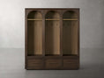 Load image into Gallery viewer, Attie Triple Entryway Cabinet 70”
