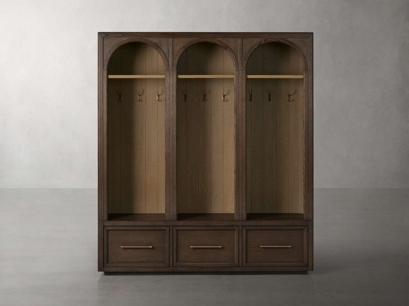 Attie Triple Entryway Cabinet 70”