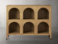 Load image into Gallery viewer, Attie Arched Storage Cabinet 60"
