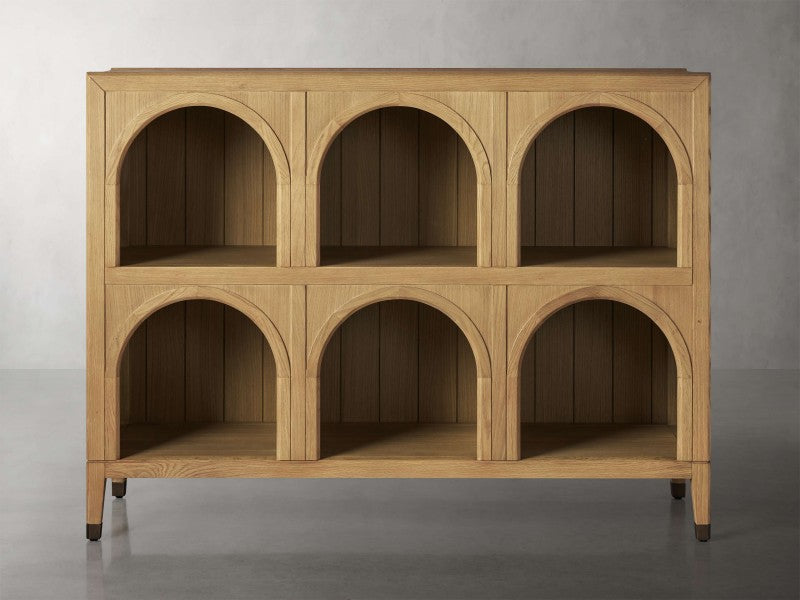 Attie Arched Storage Cabinet 60"