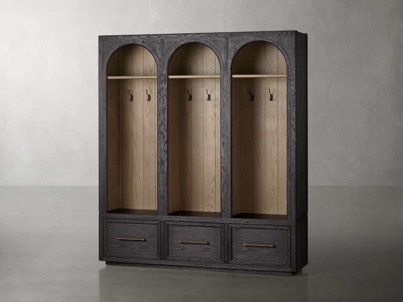 Attie Triple Entryway Cabinet 70”
