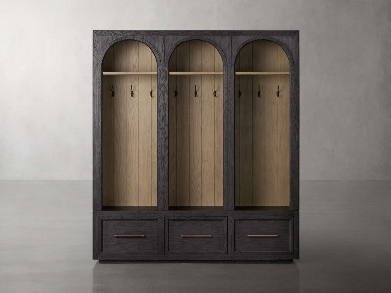 Attie Triple Entryway Cabinet 70”