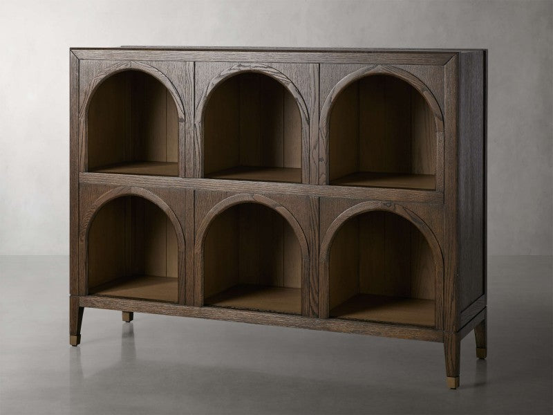 Attie Arched Storage Cabinet 60"