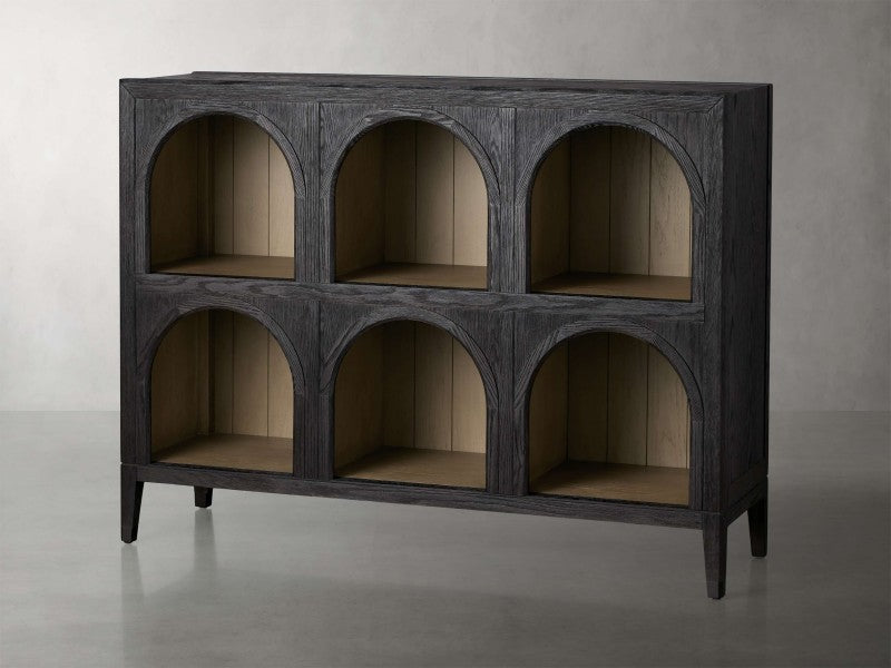 Attie Arched Storage Cabinet 60"