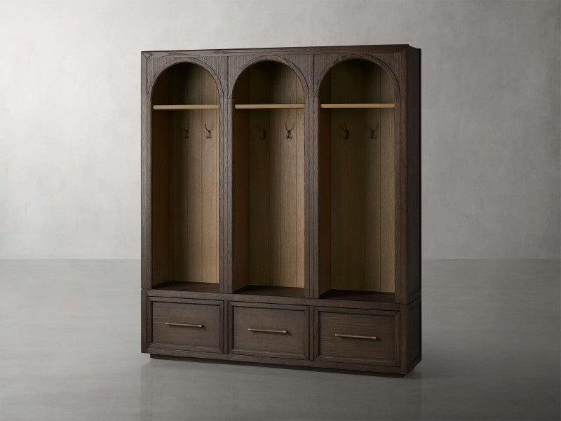 Attie Triple Entryway Cabinet 70”