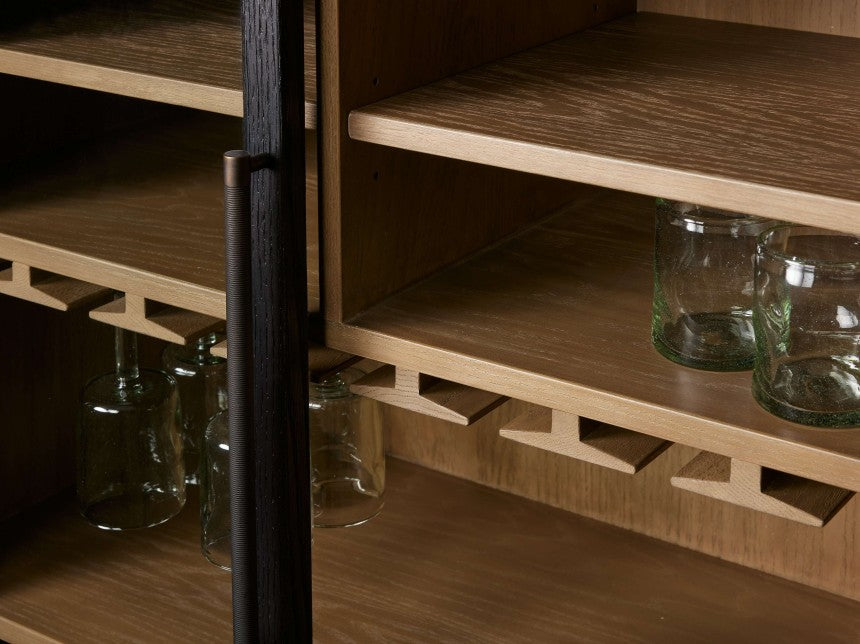 Attie Low Bar Cabinet 36"W