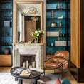 Load image into Gallery viewer, Thaddeus Brown Leather Accent Chairs
