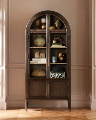 Attie Glass Cabinet