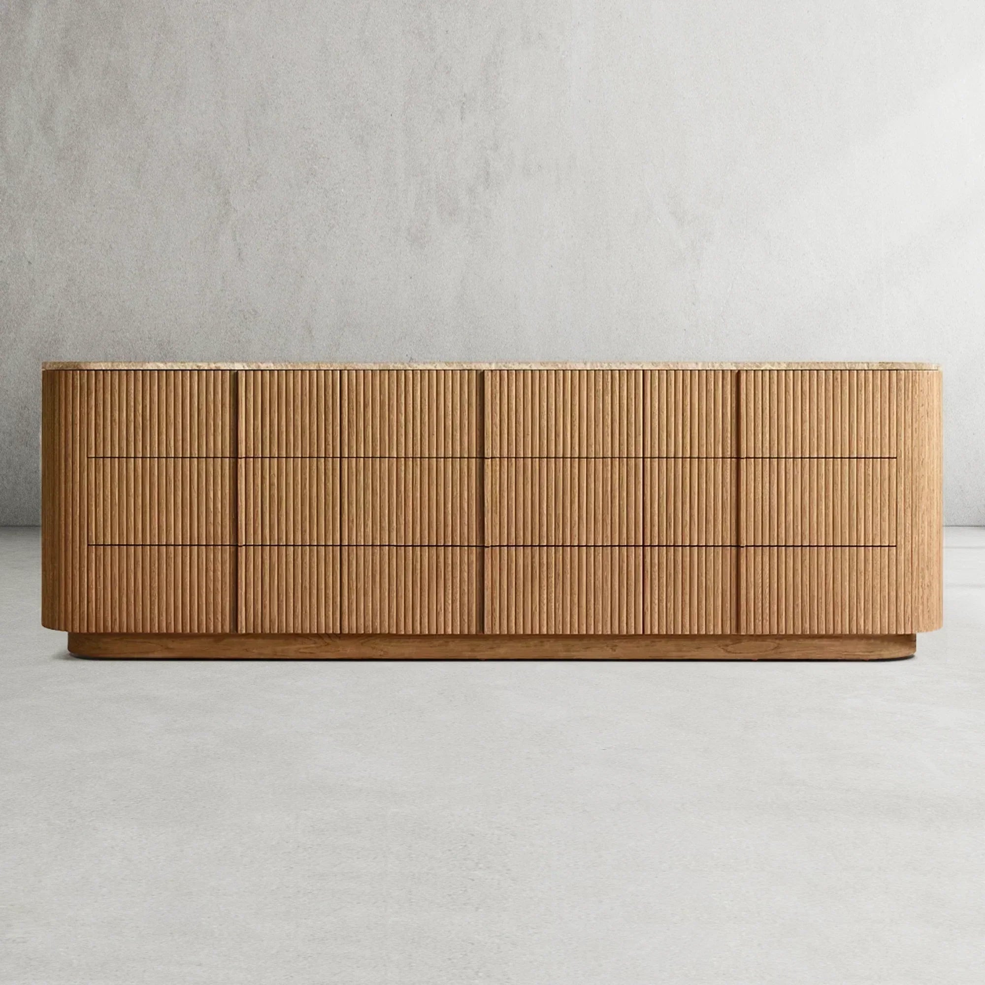 Holland Modern Stone 9-Drawer Dresser