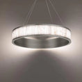 Load image into Gallery viewer, Colis Alabaster 28in LED Round Chandelier
