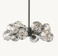 Load image into Gallery viewer, Crystal Ball Round Chandelier 24"
