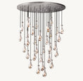 Load image into Gallery viewer, Raindrop Round Chandelier 60''
