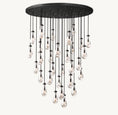 Load image into Gallery viewer, Raindrop Round Chandelier 60''

