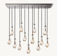 Load image into Gallery viewer, Raindrop Rectangular Chandelier 54"
