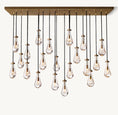 Load image into Gallery viewer, Raindrop Rectangular Chandelier 72
