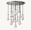 Load image into Gallery viewer, Raindrop Round Chandelier 36''
