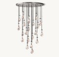Load image into Gallery viewer, Raindrop Round Chandelier 47''
