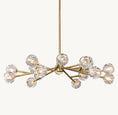 Load image into Gallery viewer, Crystal Ball Round Chandelier 48"
