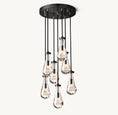 Load image into Gallery viewer, Raindrop Round Chandelier 18''
